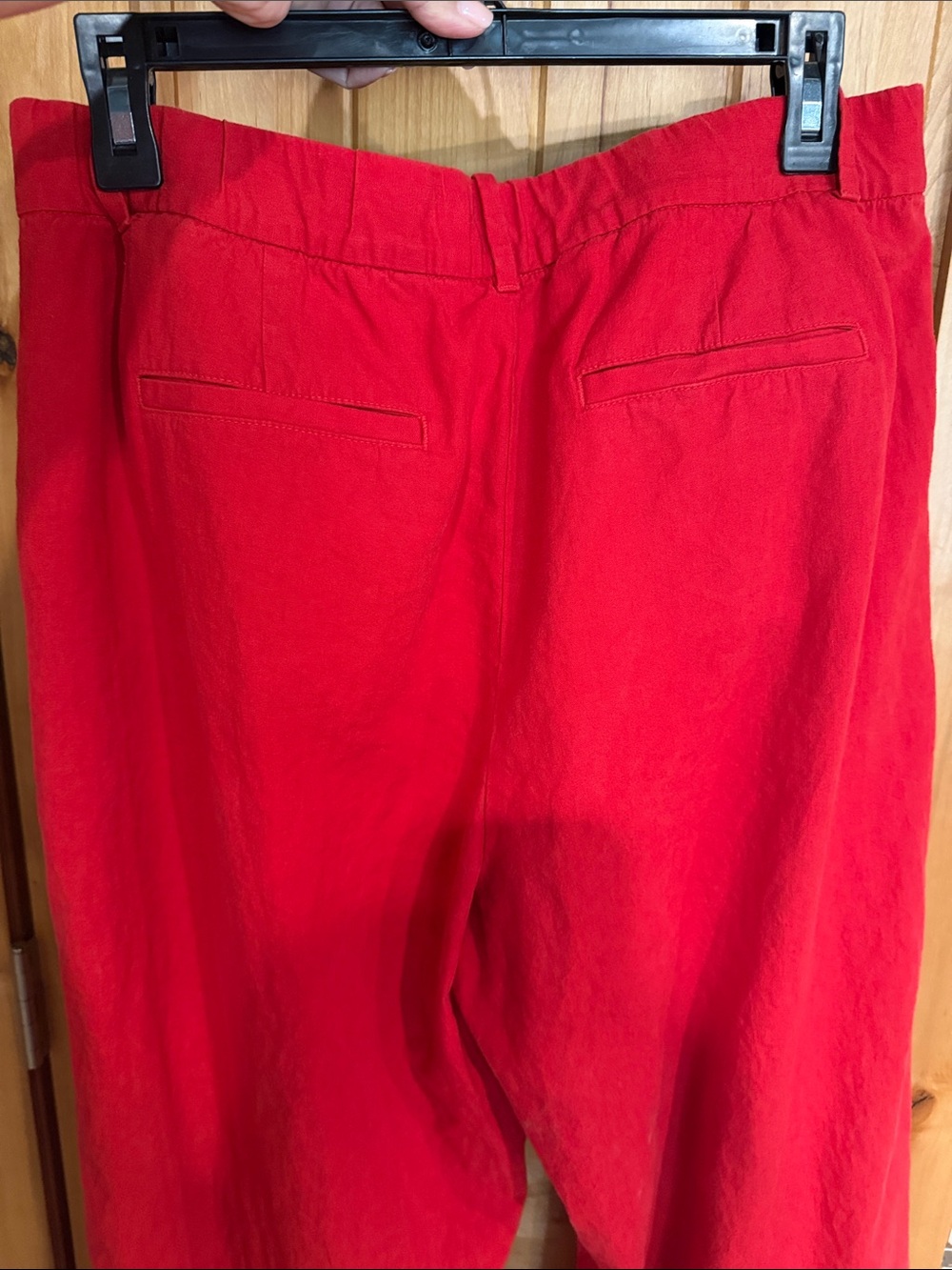 GAP 365 High Rise Linen-Blend Trousers - Picture 10 of 11
